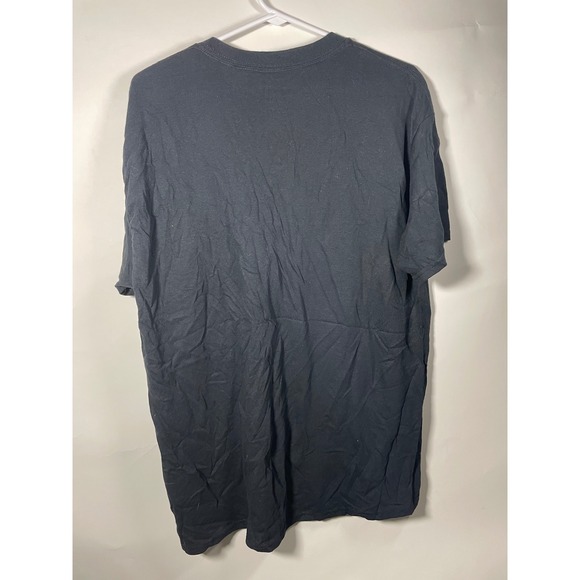 Spencer's Black Graphic T-Shirt My‎ Parents Said Funny Men's Large Grunge - Picture 4 of 8